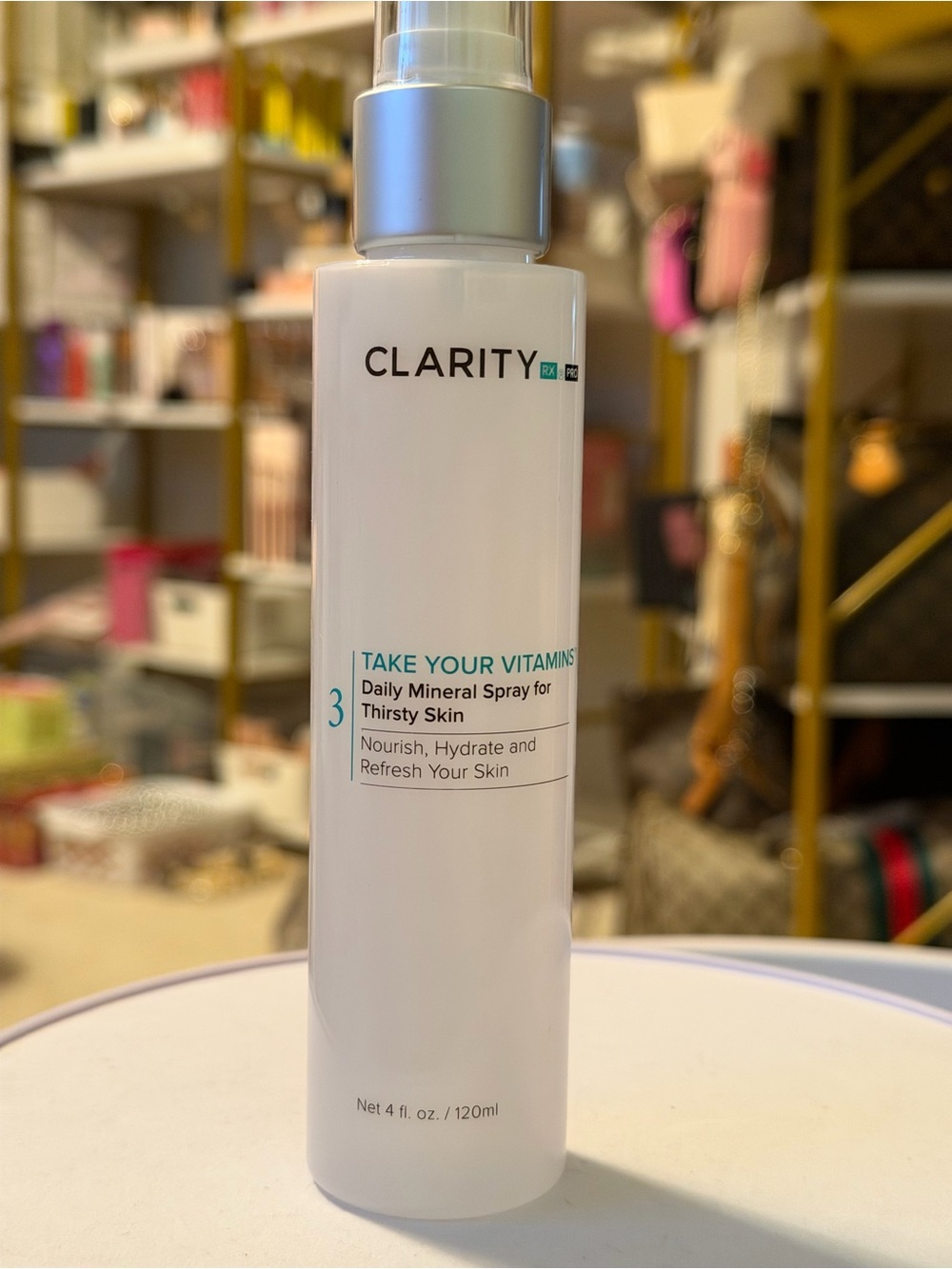 Clarity Take Your Vitamins Daily Mineral Spray for Thirsty Skin - 4fl oz